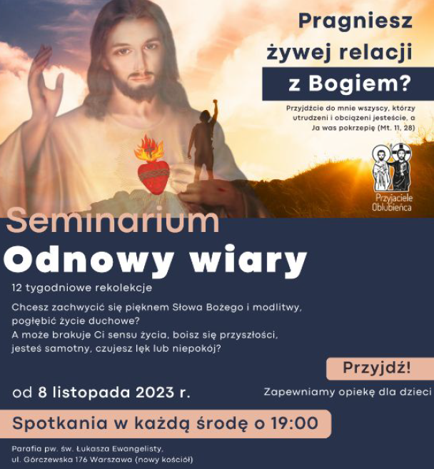 rekolekcje seo plakat