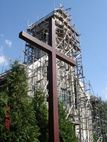 Budowa kościoła - 2007