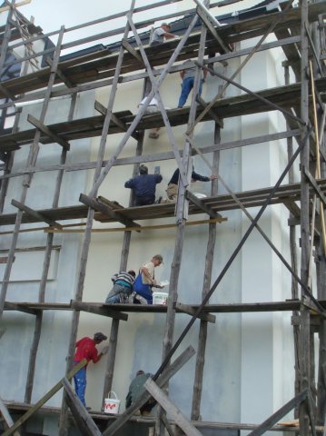 Budowa kościoła - 2011