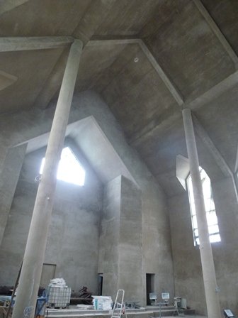 Budowa kościoła - 2012