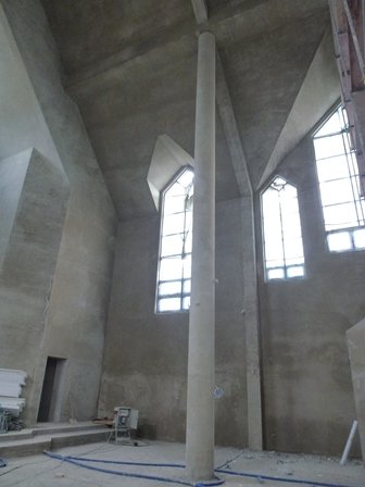 Budowa kościoła - 2012